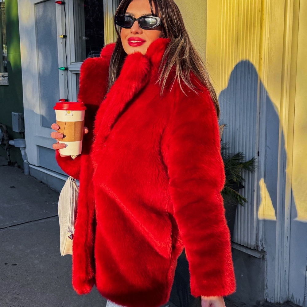 HM fur jacket - Picture 6 of 7